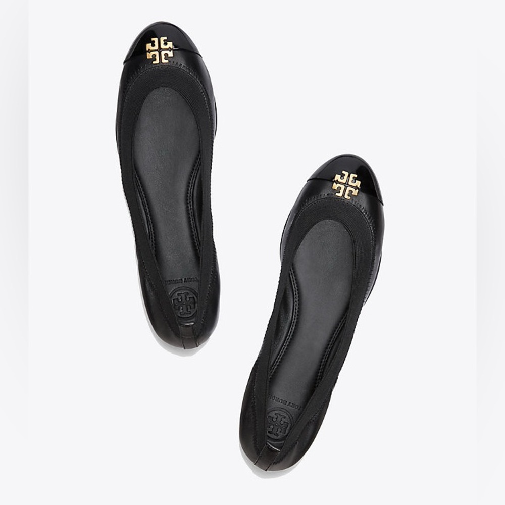 Tory Burch Jolie Ballet Flats Black
